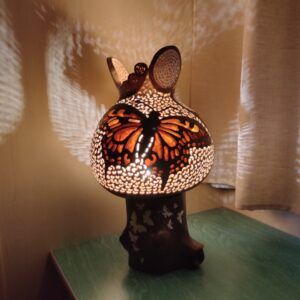 Mariposa a batería