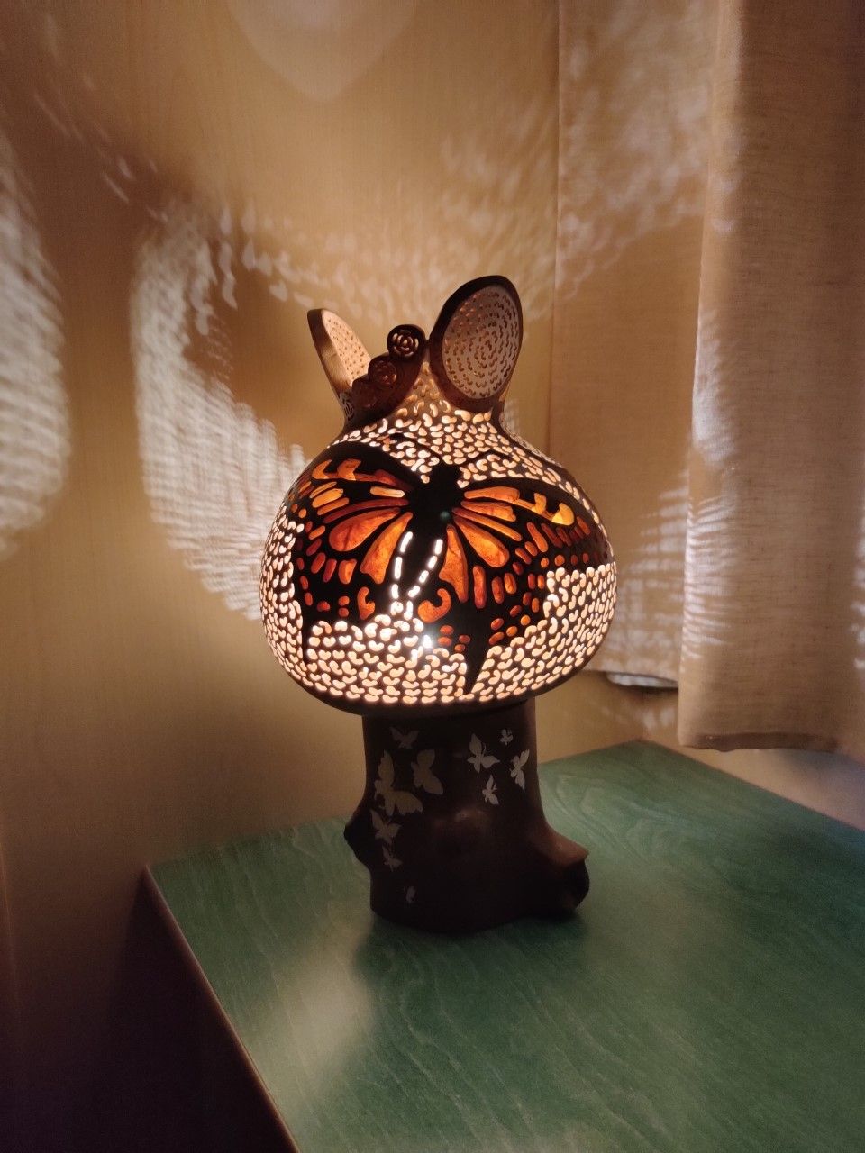 Mariposa a batería